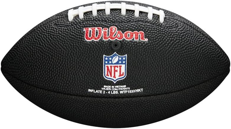 imageWilson NFL Soft Touth Mini Football BlackMini