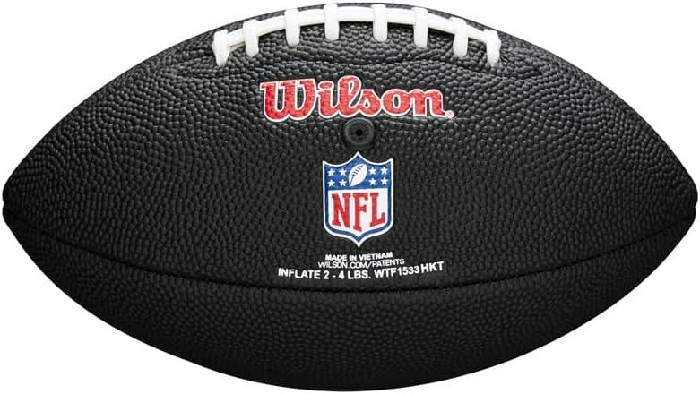 imageWilson NFL Soft Touth Mini Football BlackMini