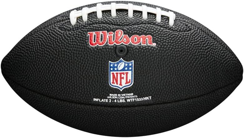 imageWilson NFL Soft Touth Mini Football BlackMini