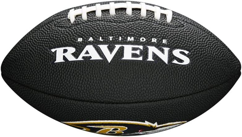 imageWilson NFL Soft Touth Mini Football BlackMini