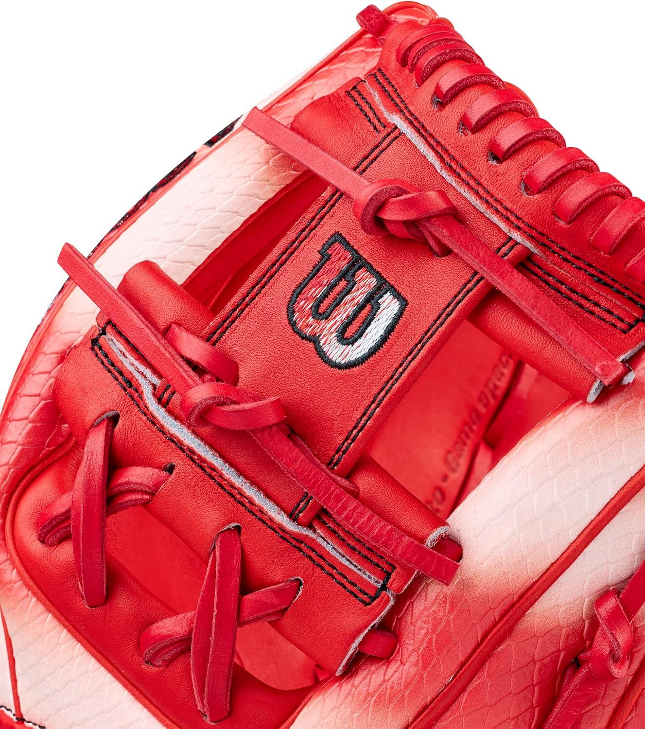 imageWilson Spring 2026 A2000 Baseball GlovesRedWhite