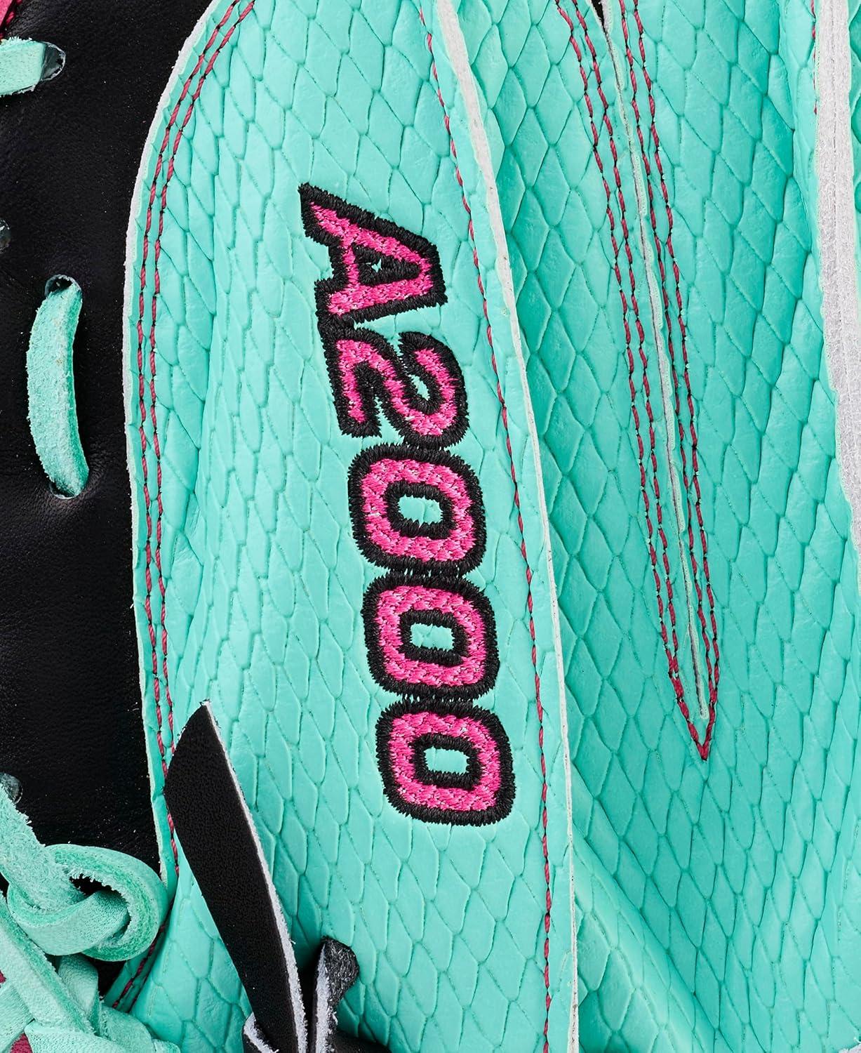 imageWilson Spring 2026 A2000 Baseball GlovesSeafoamBlackFlamingo