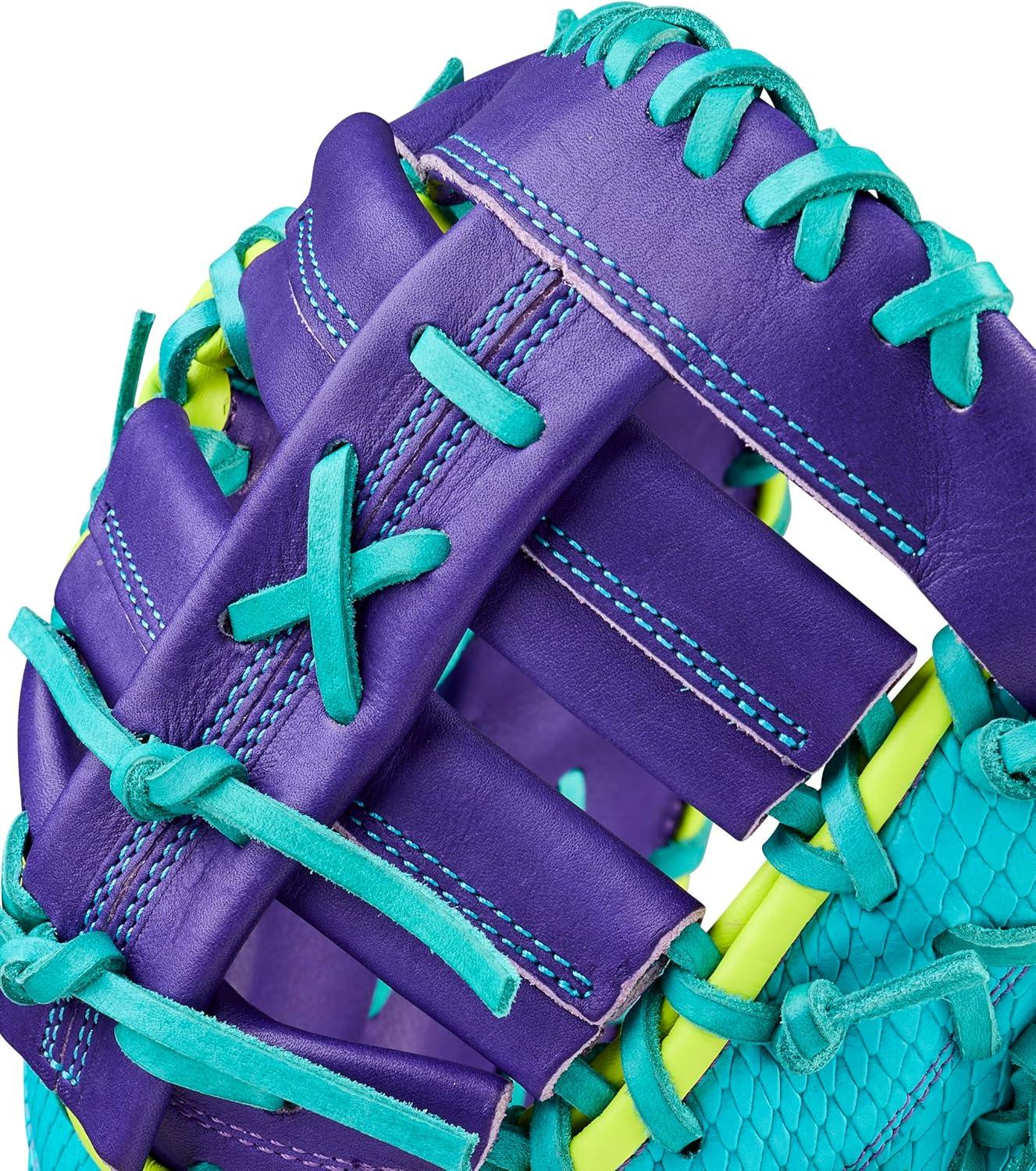 imageWilson Spring 2026 A2000 Baseball GlovesTealPurple