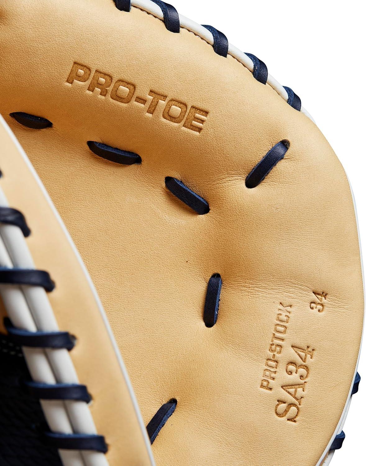 imageWilson Winter 2024 A2000 Baseball GlovesNavyBlonde