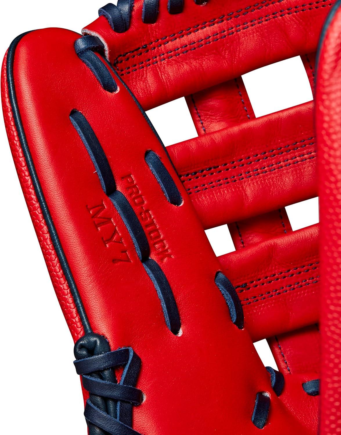 imageWilson Winter 2024 A2000 Baseball GlovesRedNavy