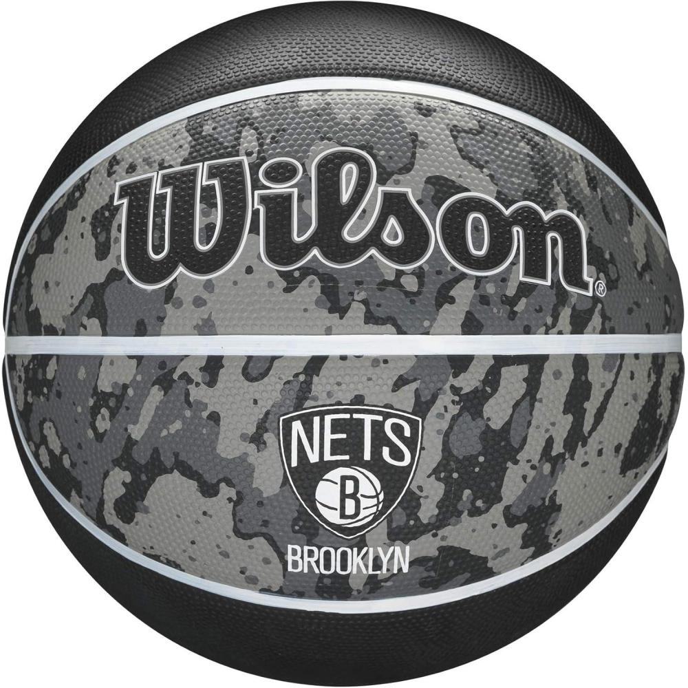 imageWILSON NBA Team Tiedye Basketballs Size 7295Brooklyn Nets