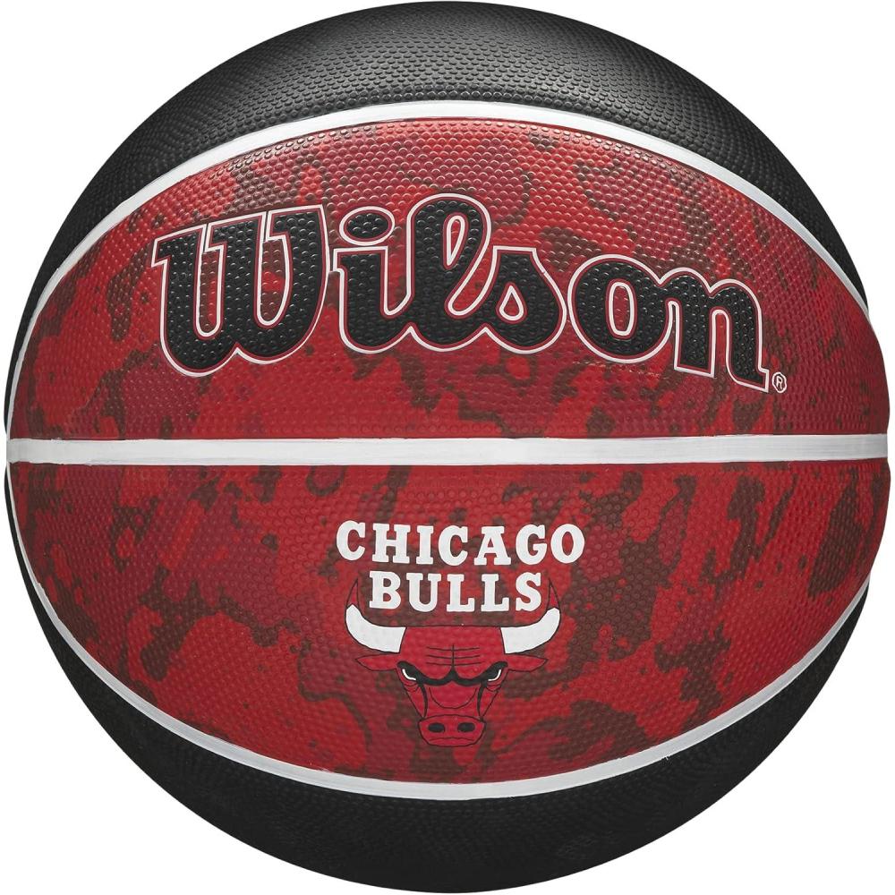 imageWILSON NBA Team Tiedye Basketballs  Size 7295Chicago Bulls