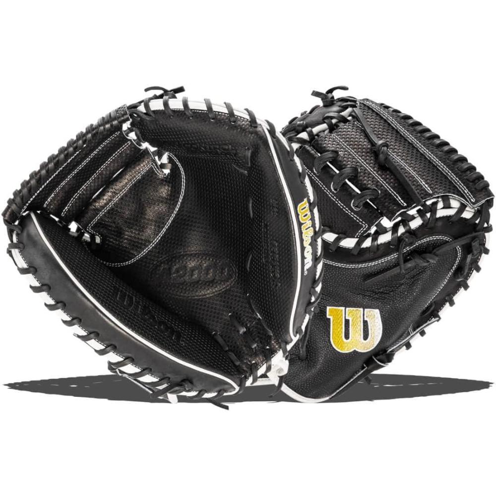 imageWilson A2000 Catchers Mitts 33 335 and 34BlackWhite