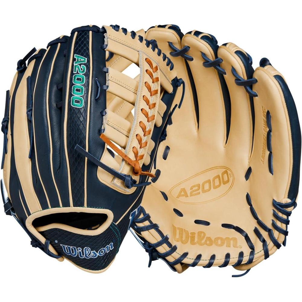 imageWilson A2000 Game Model Baseball GlovesJulio Rodriguez 2024