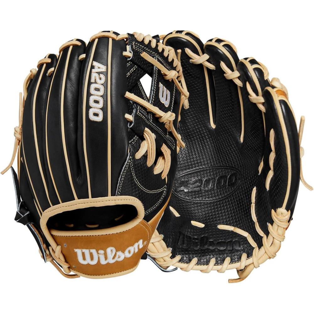 imageWilson A2000BlackSaddle TanBlonde