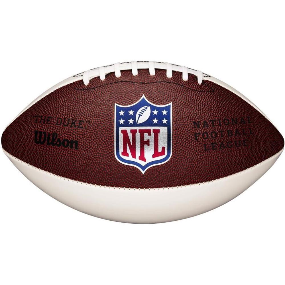 imageWilson NFL Mini Autograph Football Mini BrownWhiteMini
