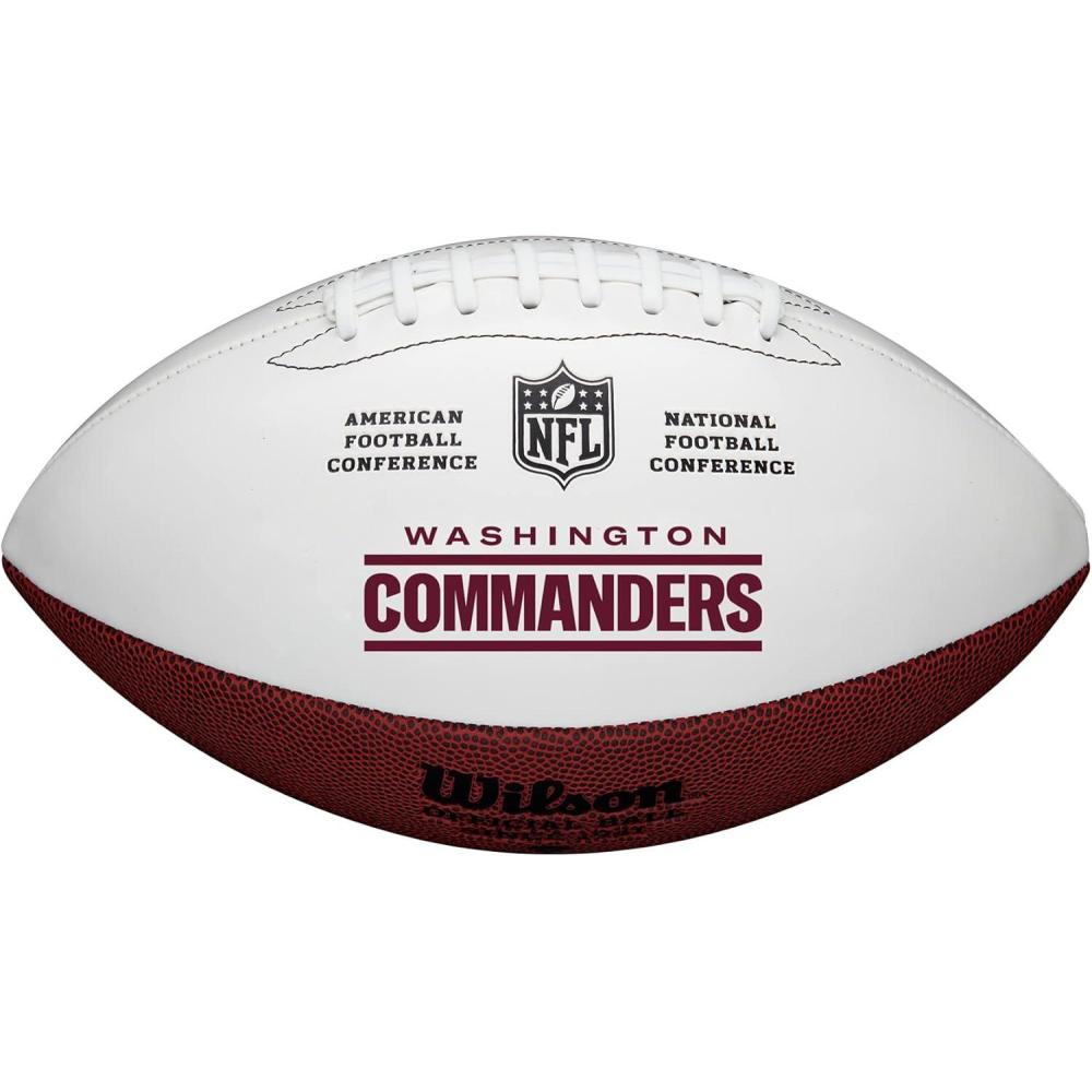 imageWilson Wilson NFL Live Team Autograph FootballWashington Commanders