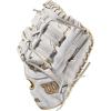 WILSON 2022 A1000 1620 12.5″ Fastpitch Softball First Base Mitt – Right Hand Throw, White/Blonde/Grey