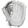 WILSON 2024 A1000 Outfield Fastpitch Softball Gloves – 12.5″(White/Silver/Gold)
