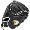 Wilson A2000 Catcher’s Mitts – 33″, 33.5″, and 34″(Black/White)