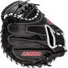 Wilson A2000 Catcher’s Mitts – 33″, 33.5″, and 34″(Black/White/Red)