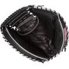 Wilson A2000 Catcher’s Mitts – 33″, 33.5″, and 34″(Black/White/Red)