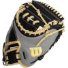Wilson A2000 Catcher’s Mitts – 33″, 33.5″, and 34″(Grey/Black/Blonde)