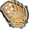 Wilson A2000 Outfield Baseball Gloves – 12.25″, 12.5″ and 12.75″(Black/Blonde/Red)