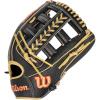 Wilson A2000 Outfield Baseball Gloves – 12.25″, 12.5″ and 12.75″(Black/Saddle Tan)
