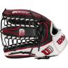 Wilson A2000 Outfield Baseball Gloves – 12.25″, 12.5″ and 12.75″(Black/White/Red)