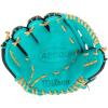 Wilson Fall 2024 A2000® Baseball Gloves(Black/Teal/Blonde)