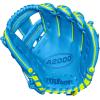 Wilson Fall 2024 A2000® Baseball Gloves(Sky Blue/Optic Yellow)