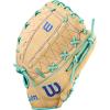 Wilson Spring 2026 A2000® Baseball Gloves(Blonde/ Seafoam /Purple)