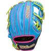 Wilson Spring 2026 A2000® Baseball Gloves(Sky Blue/Navy/Optic Yellow)