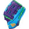 Wilson Spring 2026 A2000® Baseball Gloves(Sky Blue/Purple/Neon Green)