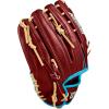 Wilson Winter 2024 A2000® Baseball Gloves(Brick/Tropical Blue-X/Blonde)