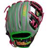 Wilson Winter 2024 A2000® Baseball Gloves(Grey/Green/Pink)