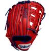Wilson Winter 2024 A2000® Baseball Gloves(Red/Navy)