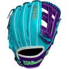 Wilson Winter 2024 A2000® Baseball Gloves(Teal/Purple/Green)