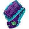 Wilson Winter 2024 A2000® Baseball Gloves(Teal/Purple/Green)