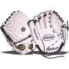 Wilson 2022 A1000 V125 12.5″ Fastpitch Outfield Glove – Left Hand Throw, Black/White/ Metallic Gold