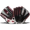 Wilson A2000 Outfield Baseball Gloves – 12.25″, 12.5″ and 12.75″(Black/White/Red)