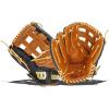 Wilson A2000 Outfield Baseball Gloves – 12.25″, 12.5″ and 12.75″(Saddle Tan/Black)