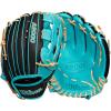 Wilson Fall 2024 A2000® Baseball Gloves(Black/Teal/Blonde)
