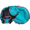 Wilson Fall 2024 A2000® Baseball Gloves(Black/Teal/Flamingo)