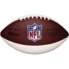 Wilson NFL Mini Autograph Football – Mini, Brown/White(Mini)