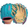 Wilson Spring 2025 A2000 1786 11.5″ Infield Baseball Glove – Right Hand Throw, Teal/Blonde/Flamingo