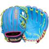 Wilson Spring 2026 A2000® Baseball Gloves(Sky Blue/Navy/Optic Yellow)