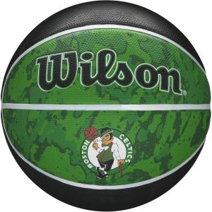 WILSON NBA Team Tiedye Basketballs – Size 7-29.5″(Boston Celtics)