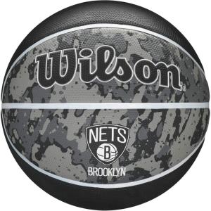WILSON NBA Team Tiedye Basketballs – Size 7-29.5″(Brooklyn Nets)