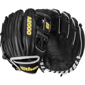 Wilson 2024 Classics Series A2000 Baseball Gloves(Black/Yellow/Grey)