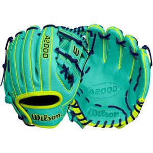 Wilson Fall 2024 A2000® Baseball Gloves(Seafoam/Optic Yellow)