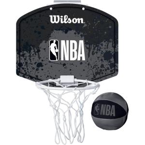 Wilson NBA Team Mini Hoops(NBA Black/Gray)