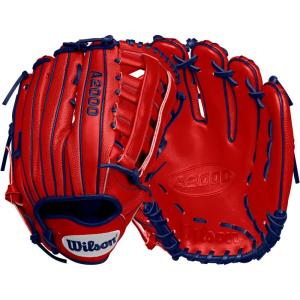 Wilson Winter 2024 A2000® Baseball Gloves(Red/Navy)