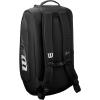 WILSON Bela DNA Super Tour Padel Bag – Holds up to 6 Paddles, Black